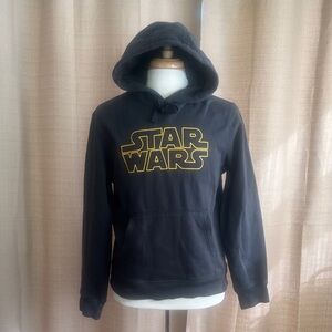 Star Wars Black and Gold Hoodie Sweater